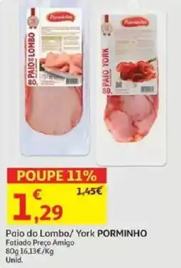 Auchan Paio do Lombo/ York PORMINHO promoção