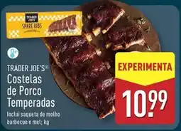 ALDI Costelas de porco temperadas promoção