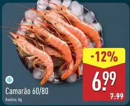 ALDI Camarão 60/80 promoção