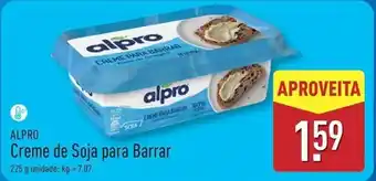 ALDI Alpro - creme de soja para barrar promoção