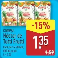 ALDI Compal - nectar de tutti frutti promoção