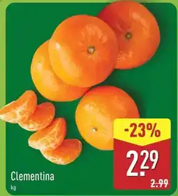 ALDI Clementina promoção