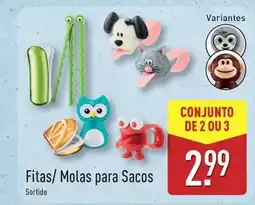 ALDI Fitas/molas para sacos promoção