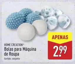 ALDI Home creation - bolas para maquina de roupa promoção