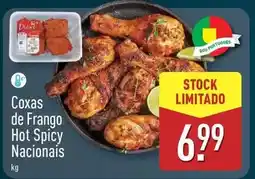ALDI Nacional - coxas de frango hot spicy promoção