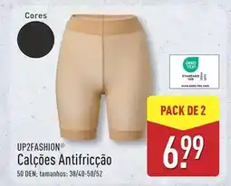 ALDI Up2fashion - calcões antifricção promoção