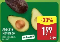 ALDI Abacate maturado promoção