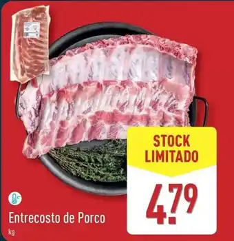 ALDI Entrecosto de porco promoção