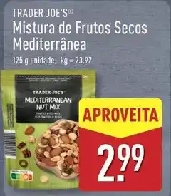 ALDI Mix - mistura de frutos secos mediterranea promoção