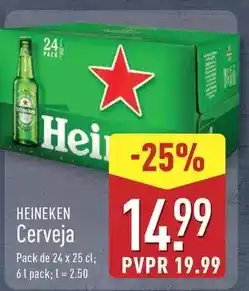 ALDI Heineken - cerveja promoção