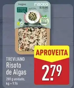 ALDI Trevijano - risoto de algas promoção