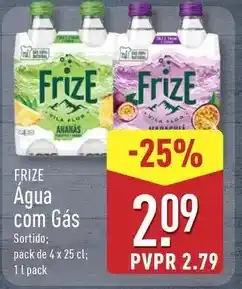ALDI Frize - agua com gas promoção
