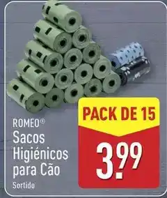 ALDI Sacos higienicos para cao promoção