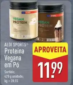 ALDI Aldi - proteína vegana em pó promoção