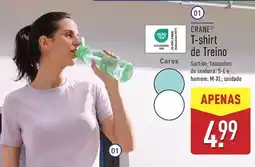 ALDI T-shirt de treino promoção