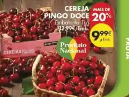 Pingo Doce Nacional - cereja pingo doce promoção