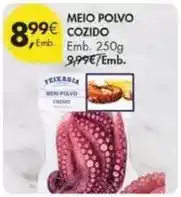 Pingo Doce Meio polvo cozido promoção