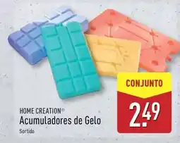 ALDI Home creation - acumuladores de gelo promoção