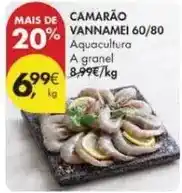 Pingo Doce A+ - camarão vannamei 60/80 promoção