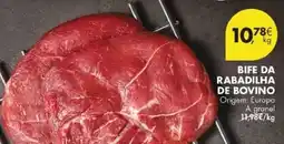 Pingo Doce A+ - bife da rabadilha de bovino promoção