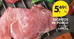 Pingo Doce A+ - secretos de porco promoção