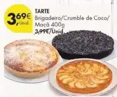Pingo Doce Tarte promoção