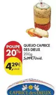 Pingo Doce Caprice des dieux - queijo caprice promoção