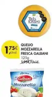 Pingo Doce Galbani - queijo mozzarella fresca promoção