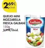 Pingo Doce Galbani - queijo mini mozzarella fresca promoção