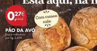Pingo Doce com - pão da avo promoção