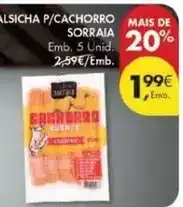 Pingo Doce Alsicha p/ cachorro promoção