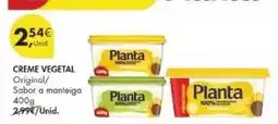 Pingo Doce Planta - creme vegetal promoção