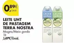 Pingo Doce Terra nostra - leite uht de pastagem promoção