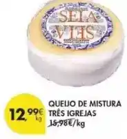 Pingo Doce Queijo de mistura très igrejas promoção