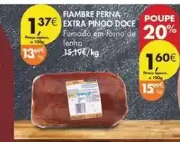 Pingo Doce Pingo doce - fiambre perna extra pingo doce promoção