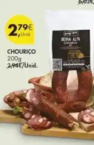Pingo Doce Chourico promoção