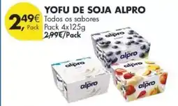 Pingo Doce Alpro - yofu de soja promoção