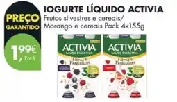 Pingo Doce Activia - iogurte liquido promoção