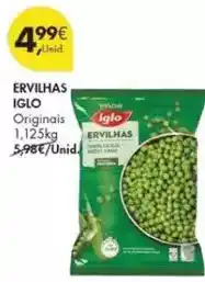Pingo Doce Iglo - ervilhas promoção
