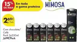 Pingo Doce Mimosa - cm chocolate/café promoção