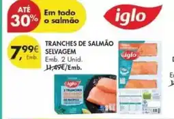 Pingo Doce Iglo - tranches de salmão selvagem promoção