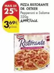 Pingo Doce Dr. oetker - pizza ristorante promoção
