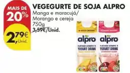 Pingo Doce Alpro - vegegurte de soja promoção