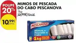 Pingo Doce Pescanova - mimos de pescada do cabo promoção