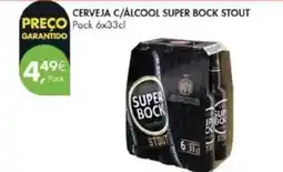Pingo Doce Super bock - cerveja c/alcool stout promoção