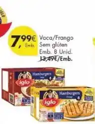 Pingo Doce Iglo - vaca/frango sem gluten promoção