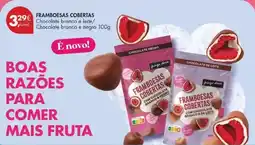Pingo Doce Pingo doce - framboesas cobertas promoção