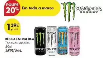 Pingo Doce Monster - bebida energetica promoção