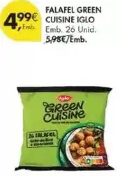 Pingo Doce Iglo - falafel green cuisine promoção