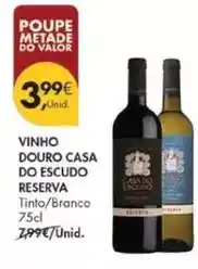 Pingo Doce Valor - vinho douro do escudo reserva promoção